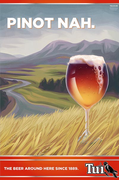 Tui Pinot Nah advert