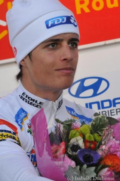 Arthur Vichot (FDJ) kept the best young rider's jersey