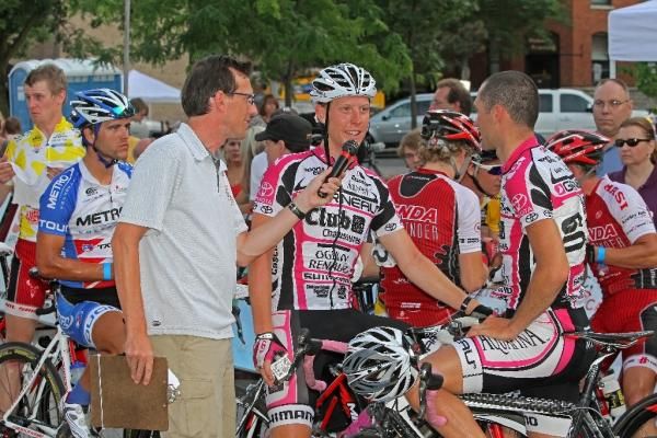 Aurelion Passeron (Garneau) interviewed after winning in Fond du Lac