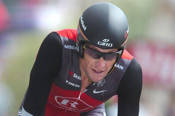 Lance Armstrong (Radioshack) in his final Tour timetrial