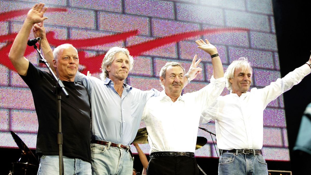 Pink Floyd at Live 8 in 2005