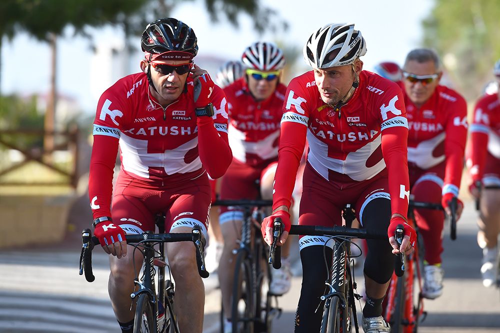 The Katusha ride along the coastline