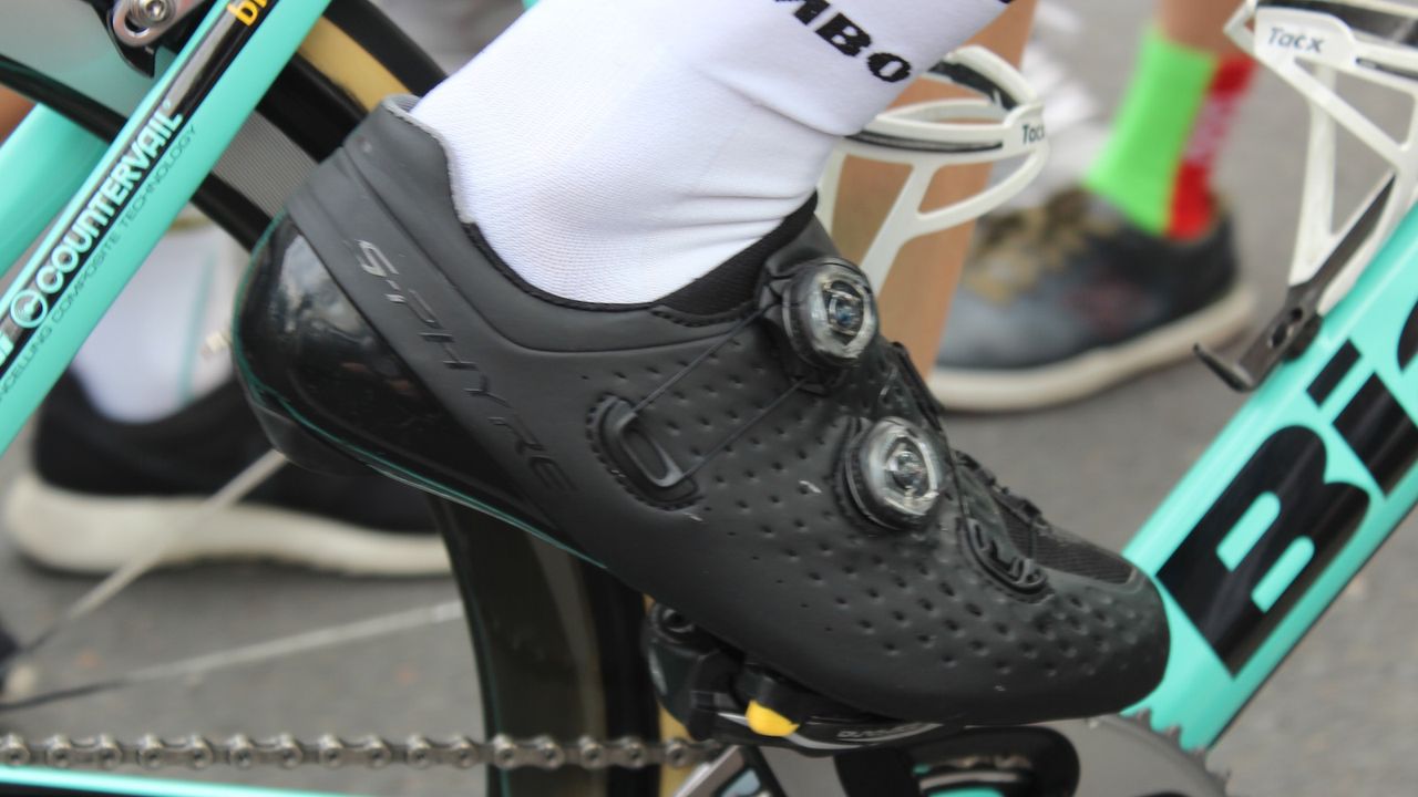 A closer look at the Shimano S-Phyre shoe