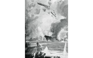 Airships at war Cuxhaven raid