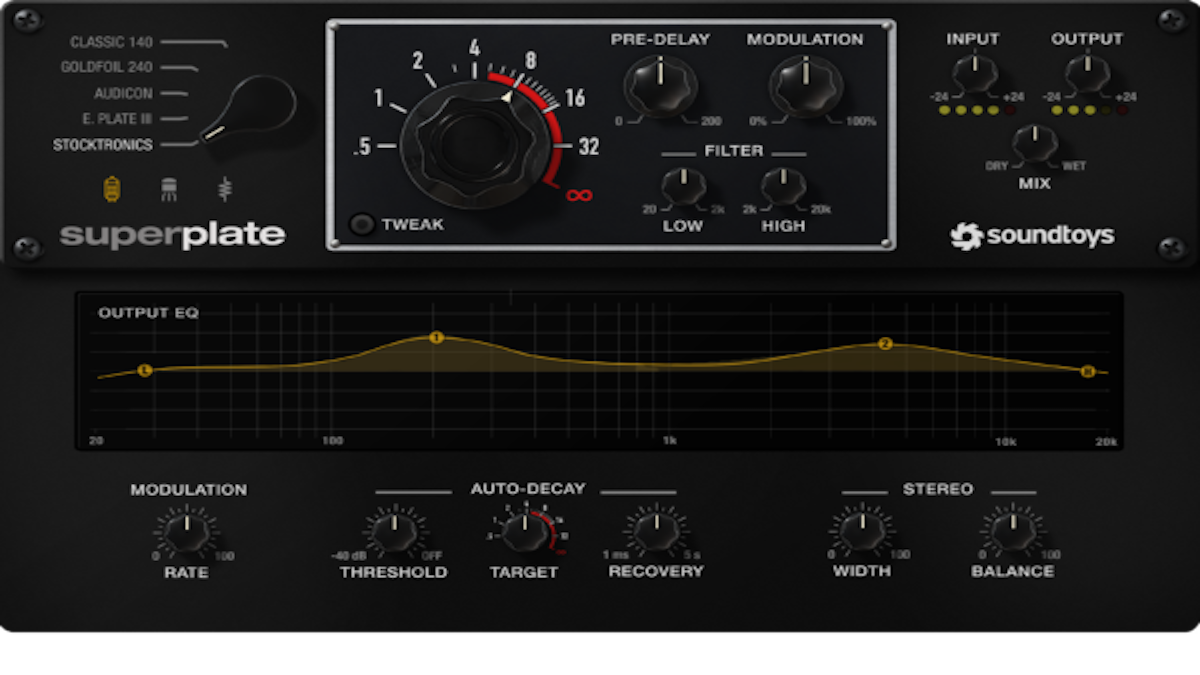 NAMM 2023 Soundtoys SuperPlate gives you 5 classic reverbs that would