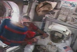 Astronauts to Install New Station Room in Spacewalk