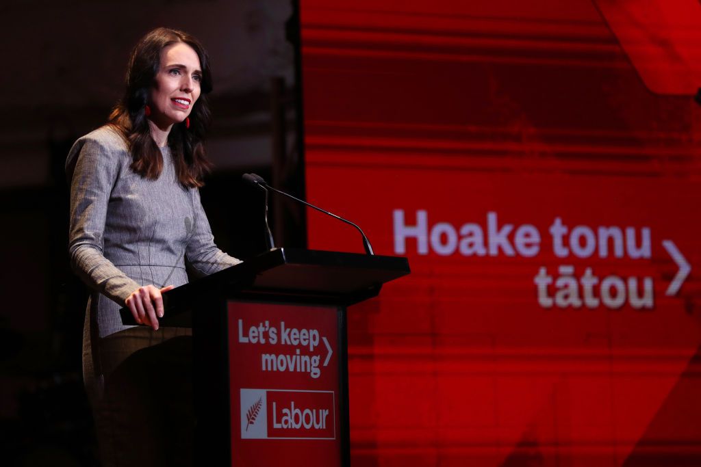 Jacinda Ardern.