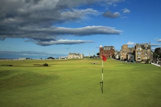 St Andrews Old Course pictured