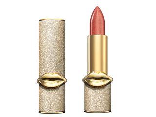Glitter lipstick Pat McGrath Labs BlitzTrance Lipstick in Nude Romantique, £35, Net-A-Porter