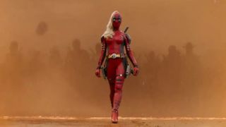 Lady Deadpool in the Marvel movie Deadpool and Wolverine.