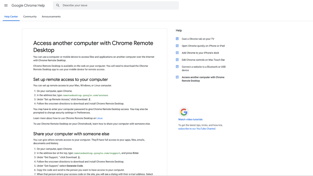 Chrome Remote Desktop review: A simple remote desktop application that ...