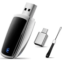 vnilrgle Wireless CarPlay Adapter for Apple iPhone (2025 Upgrade）