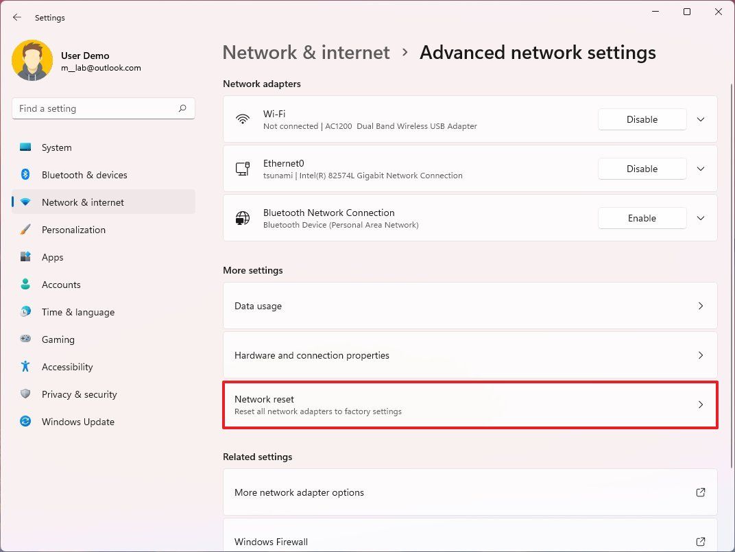 no internet access action might be needed windows 11