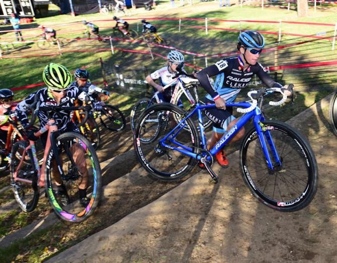 Caroline Mani (Raleigh Clement) seemed to be firing on all cylinders today
