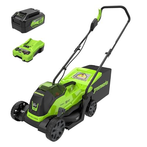 Greenworks 24v 13&ldquo; Brushless Cordless Lawn Mower