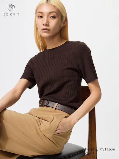 uniqlo, 3D Knit Merino Sweater