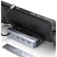 JSAUX Docking Station for Steam Deck HB0604 &nbsp;| 2 x USB-A 3.1 ports | HDMI 2.0 | Gigabit ethernet | M.2 Slot | &nbsp;$129.99 $117.99 at Amazon (save $12)