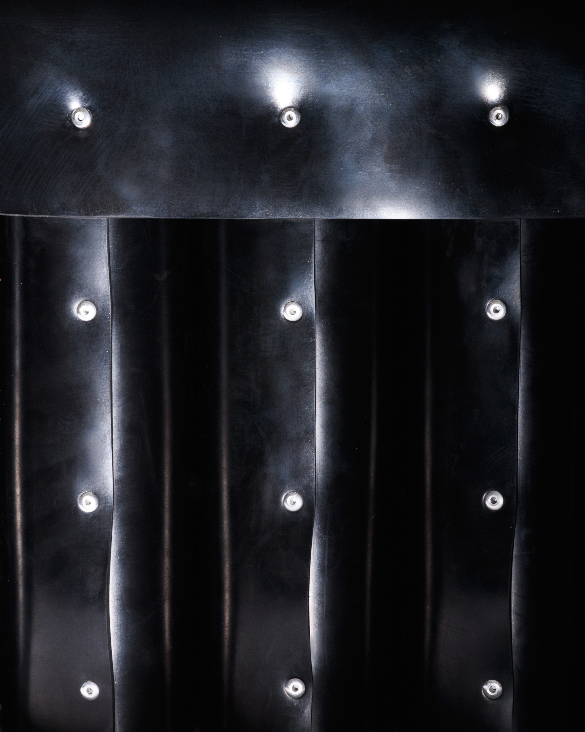 Black rubber furniture