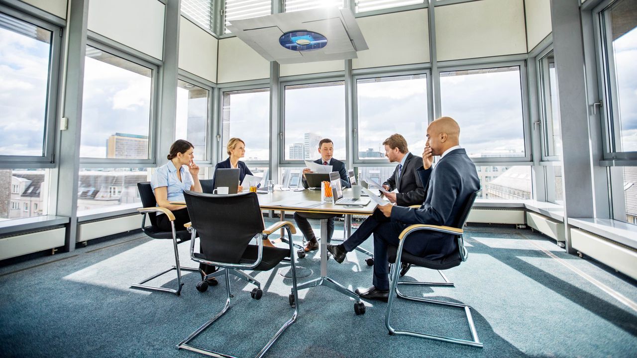 People in a board room