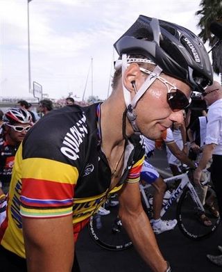 Tom Boonen missed out again after a tough final 30km to La Grande Motte.