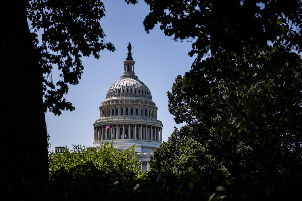 The U.S. Capitol.