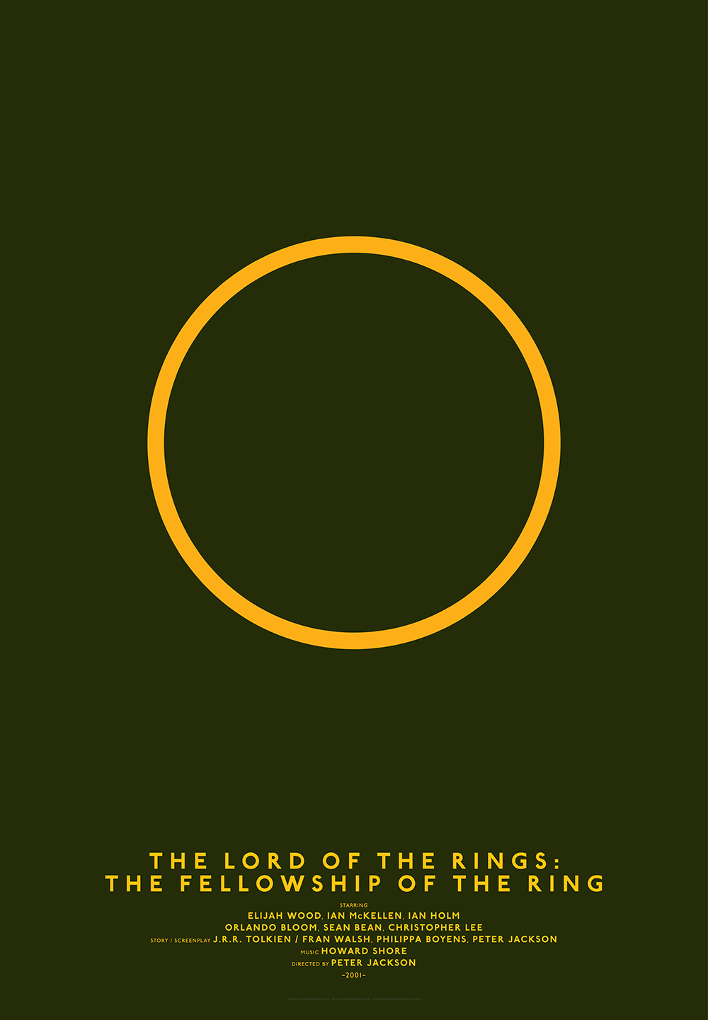 Minimalist movie poster