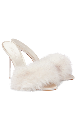 Lidia 105 Faux Fur Mules