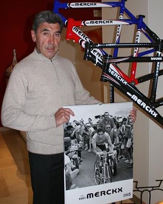 Eddy Merckx and bikes