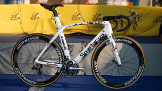 Fabian Cancellara’s custom Trek Madone for his final Tour de France.