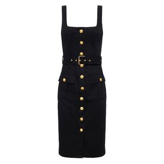 L'AGENCE, Idy Button-Front Dress