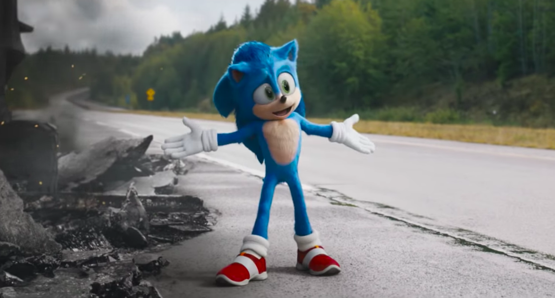 Sonic the Hedgehog movie reveals less awful design