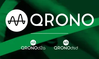 MQA Qrono banner logo in green