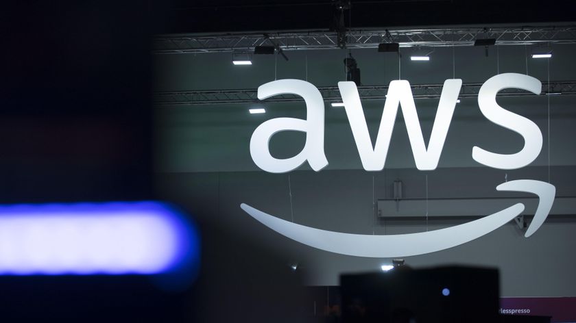 AWS logo at South By Southwest