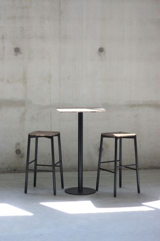 bar table and stools