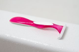 razor, shaving, pink razor, women's razor