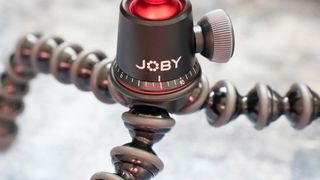 Close up of the JOBY GorillaPod 3K Pro Tripod on a work surface