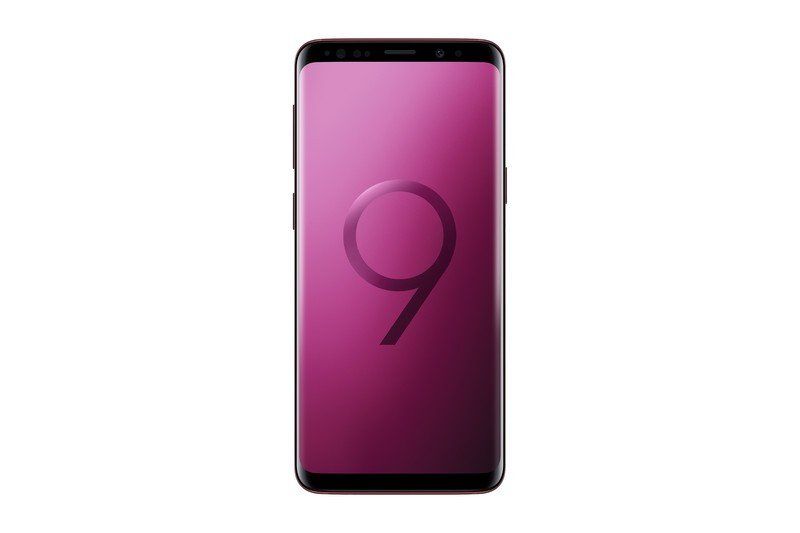 Burgundy Red Galaxy S9 and S9+