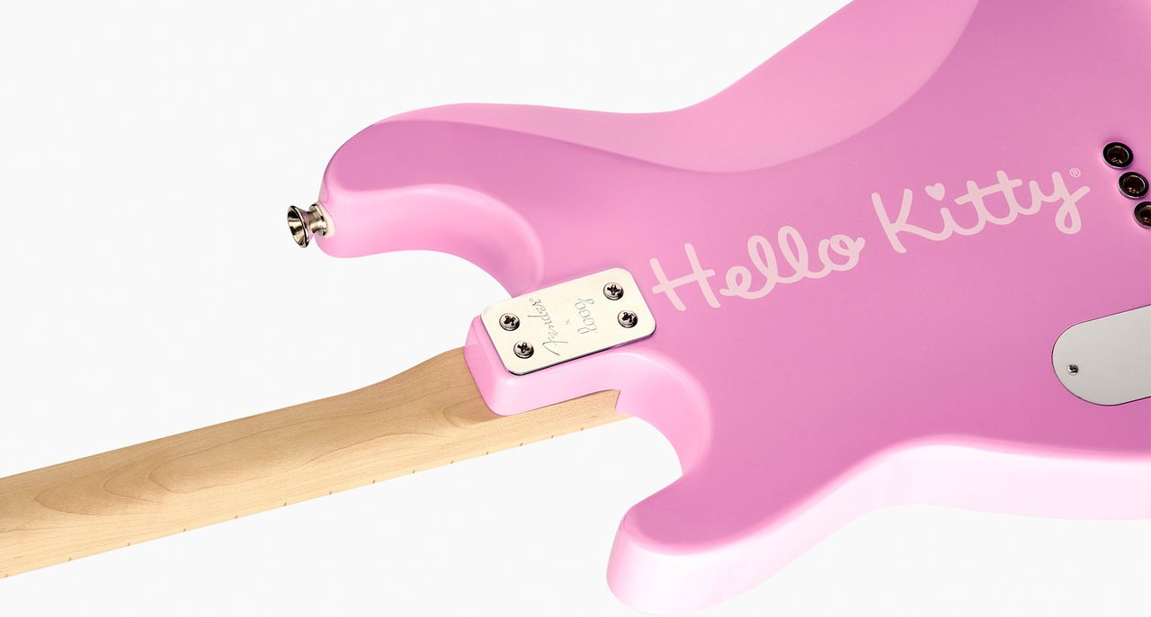 Loog Hello Kitty Fender Stratocaster