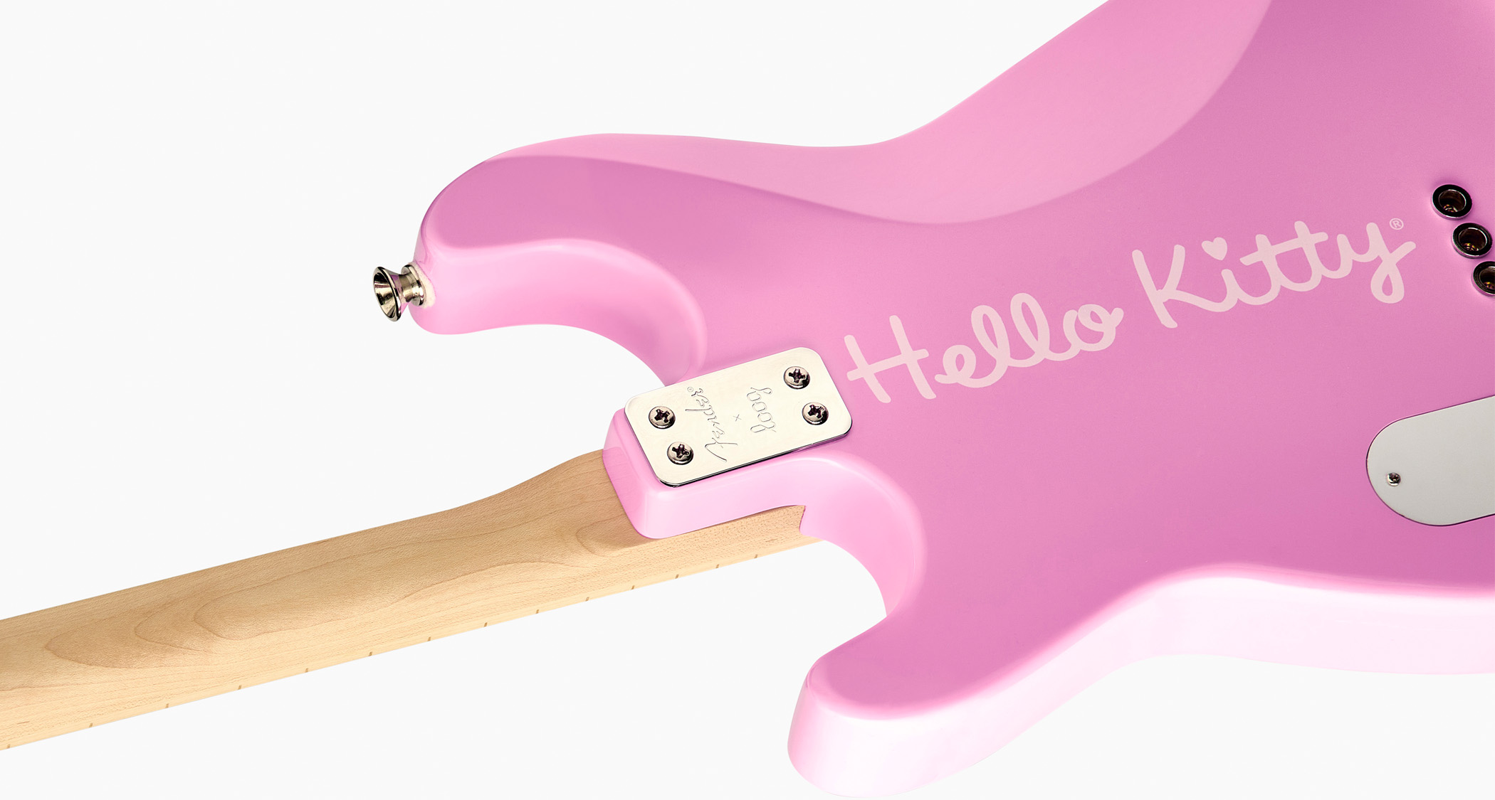 Loog Hello Kitty Fender Stratocaster