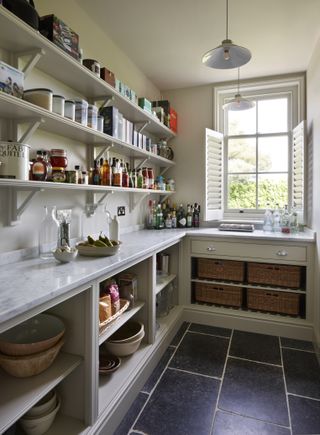 Walk-in pantry by Martin Moore