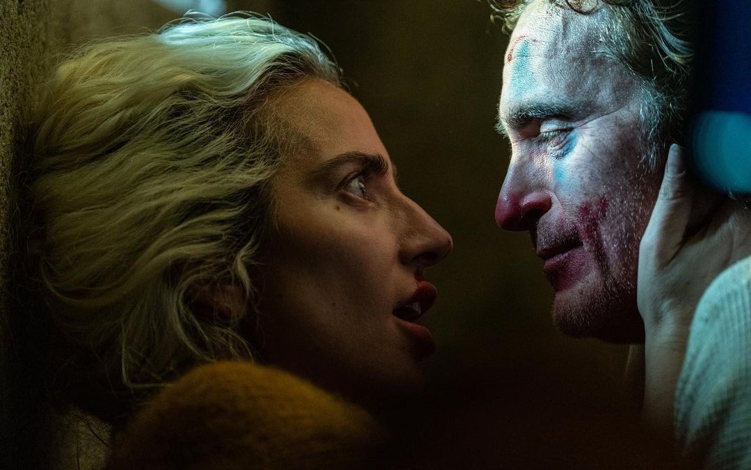 (L to R) Lady Gaga and Joaquin Phoenix in Joker 2, aka Joker: Folie à Deux