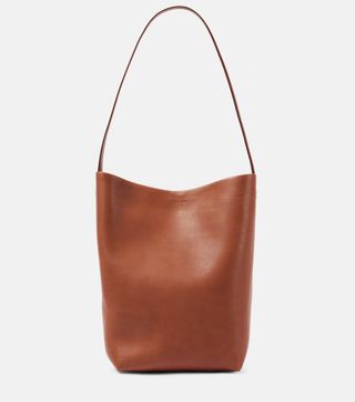 Park N/s Medium Leather Tote Bag