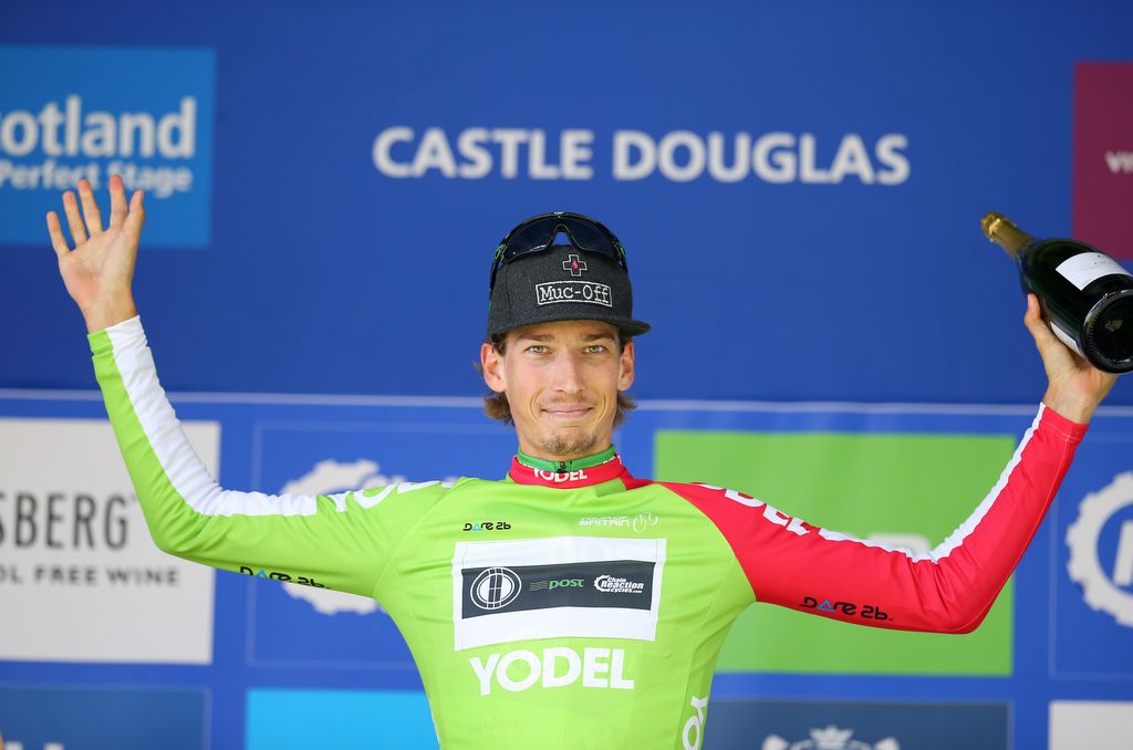 Jasper Bovenhuis (An Post-Chainreaction) in the sprint jersey