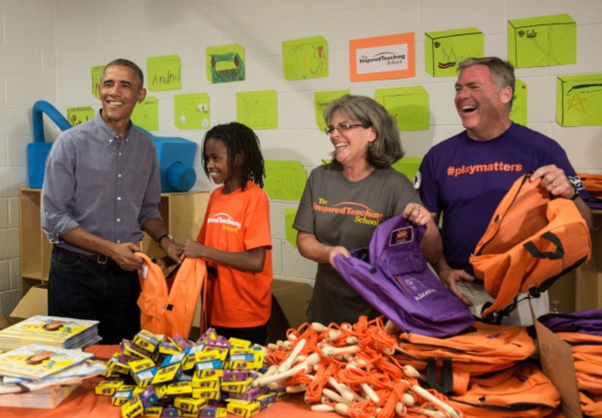 Girl meets President Obama and is sad he&amp;#039;s not Beyonc&amp;amp;eacute;