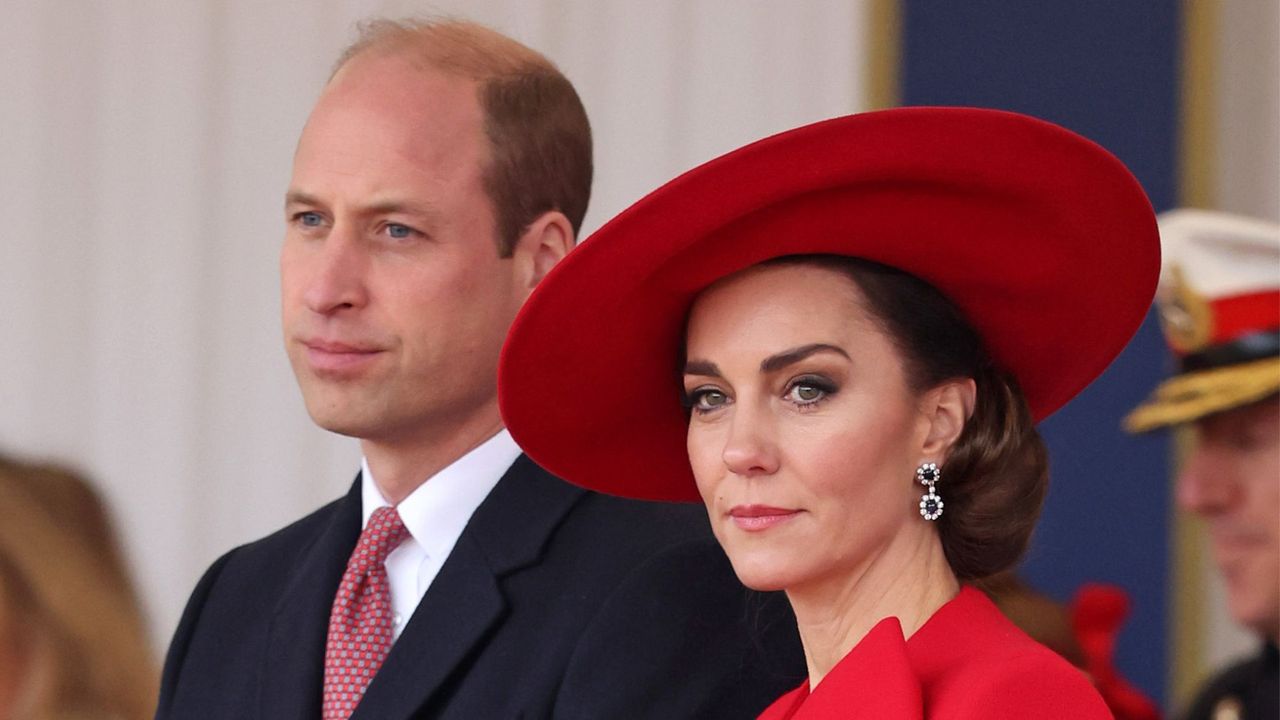 The Prince and Princess of Wales attend a ceremonial welcome for The President and the First Lady of the Republic of Korea