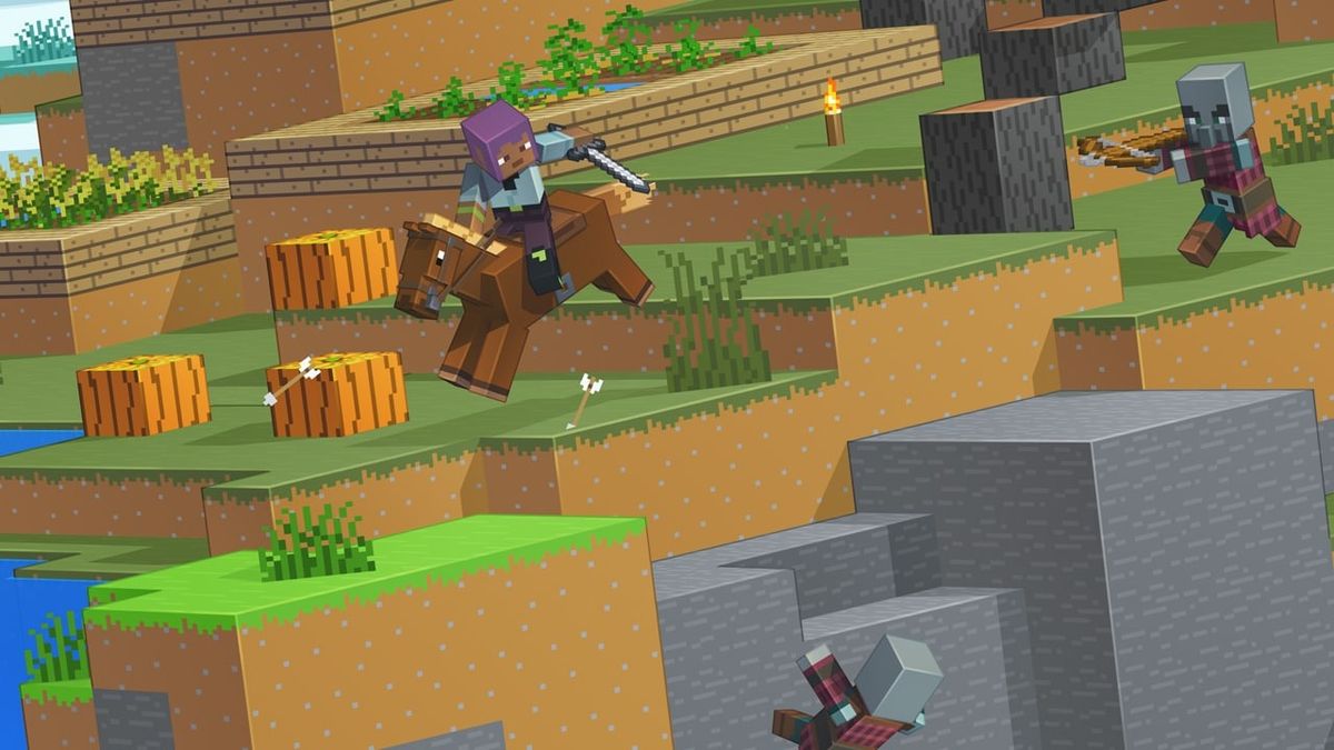 Minecraft's new key art.