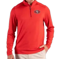 Cutter & Buck San Francisco 49ers Coastline Epic Comfort Men's Golf Quarter Zip Cutter & Buck San Francisco 49ers Coastline Epic Comfort Men's Golf Quarter Zip