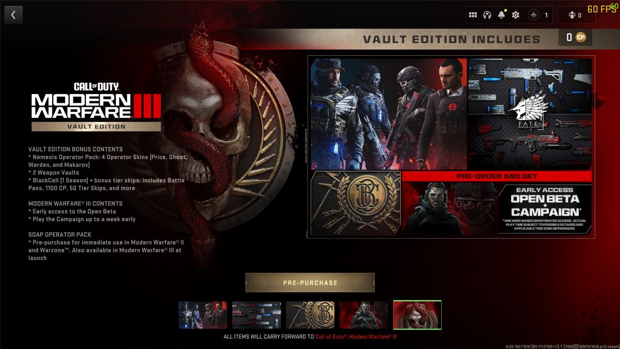 Call of Duty: Modern Warfare 3 vault edition detailed leaked by dataminers