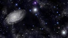 Stars and space, astronomy concept