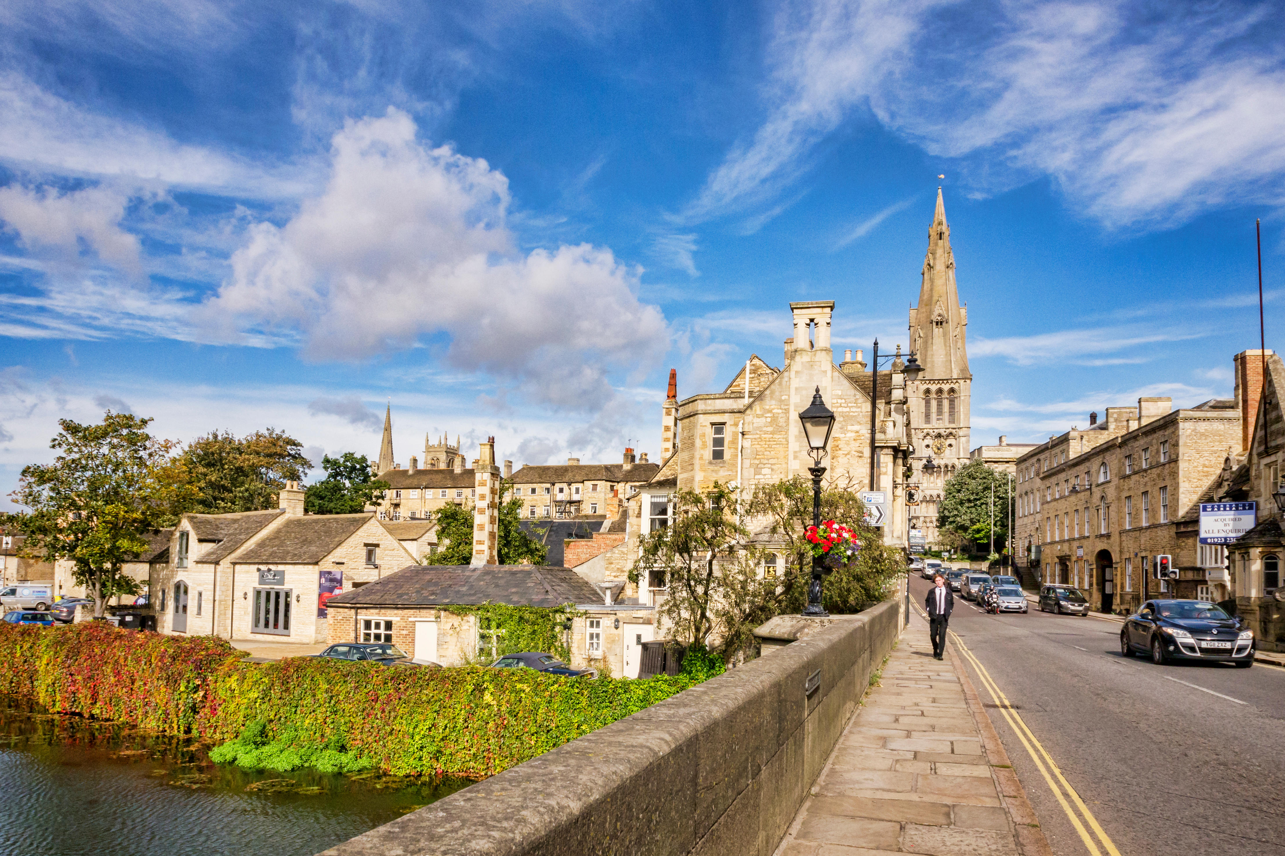 St Mary&#039;s Bridge in Stamford, Lincolnshire.